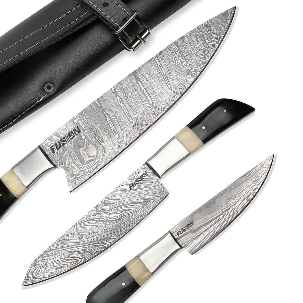 Best kitchen knives set For Chef Damascus Knife Set