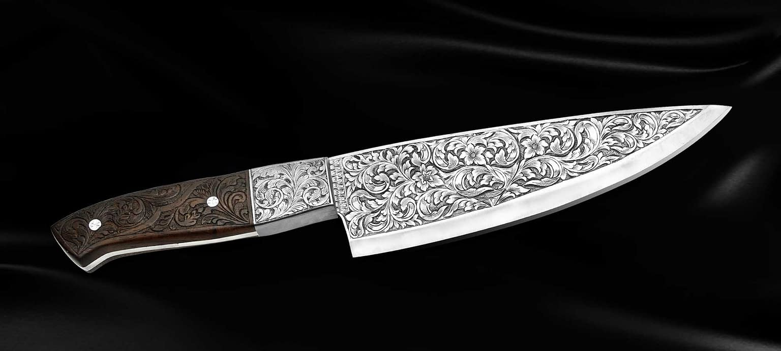 Engrave a Knife Custom Engraving on Blade & Handle