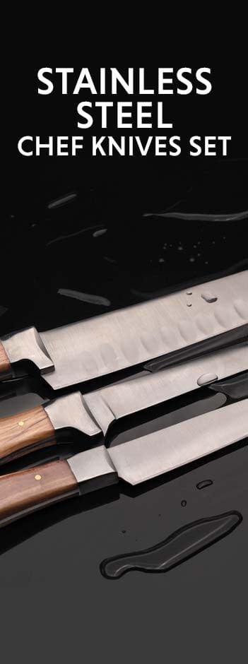 Stainless Steel Chef Knives Set​